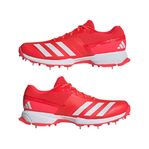 Chaussures de cricket Adidas 22YDS Lucid Red Zero