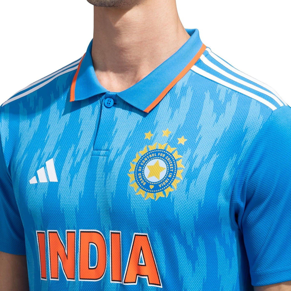 Adidas Official India Cricket ODI Fan Jersey