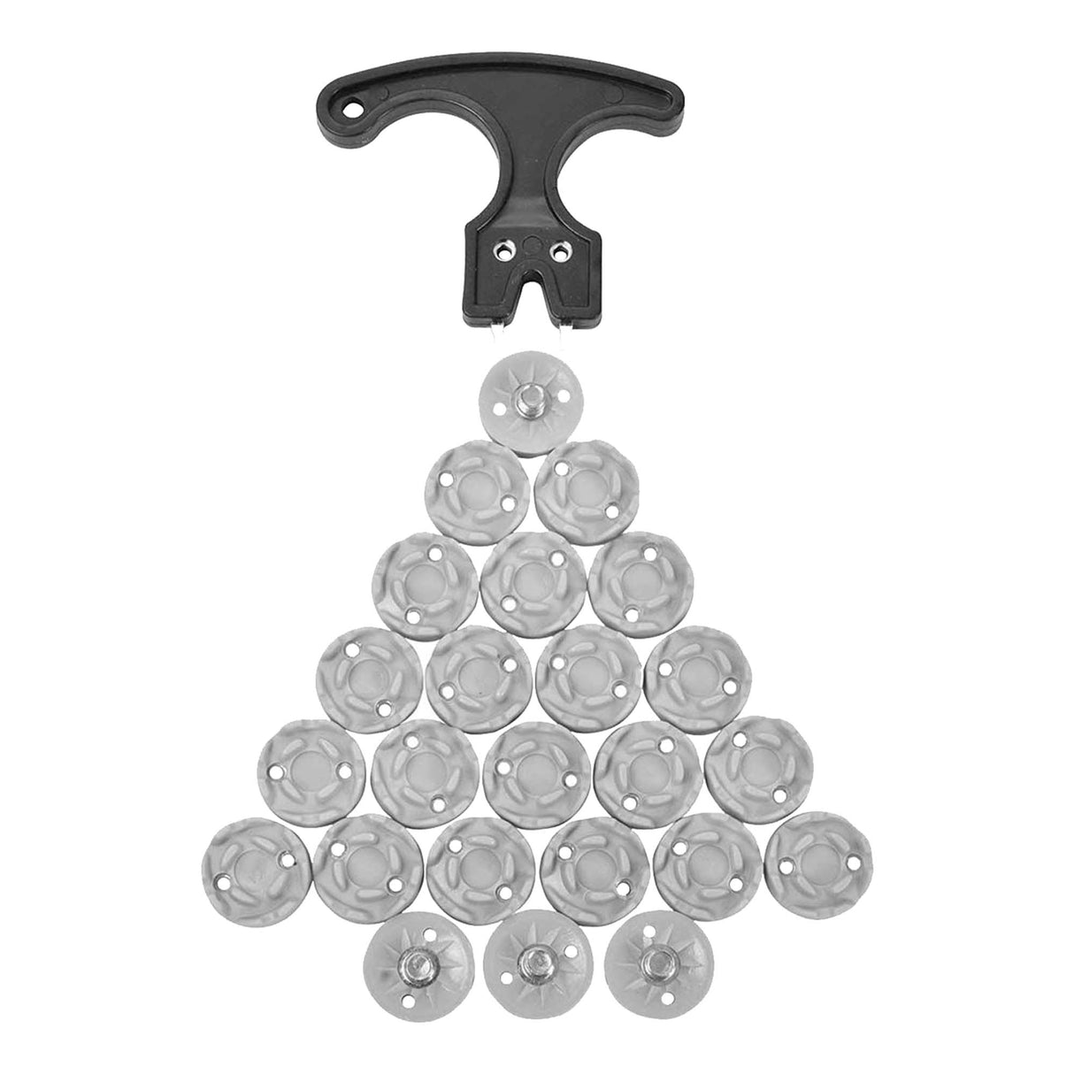 Crampons en caoutchouc et clé pour chaussures de cricket DSC