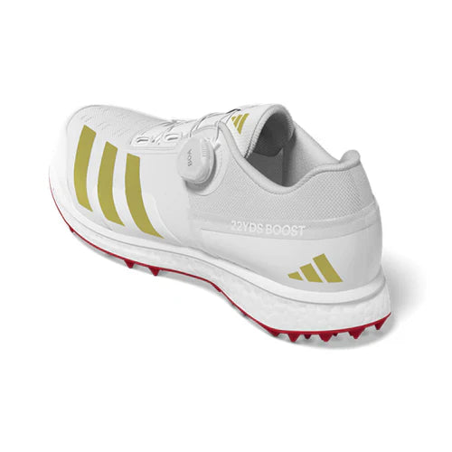 Adidas 22YDS Boost Gold Met Cricket Shoes