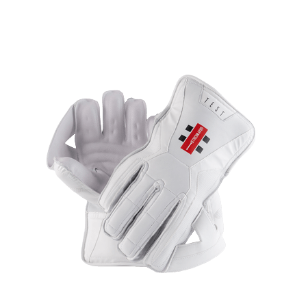 White Test Wicketkeeping Glove - Adult