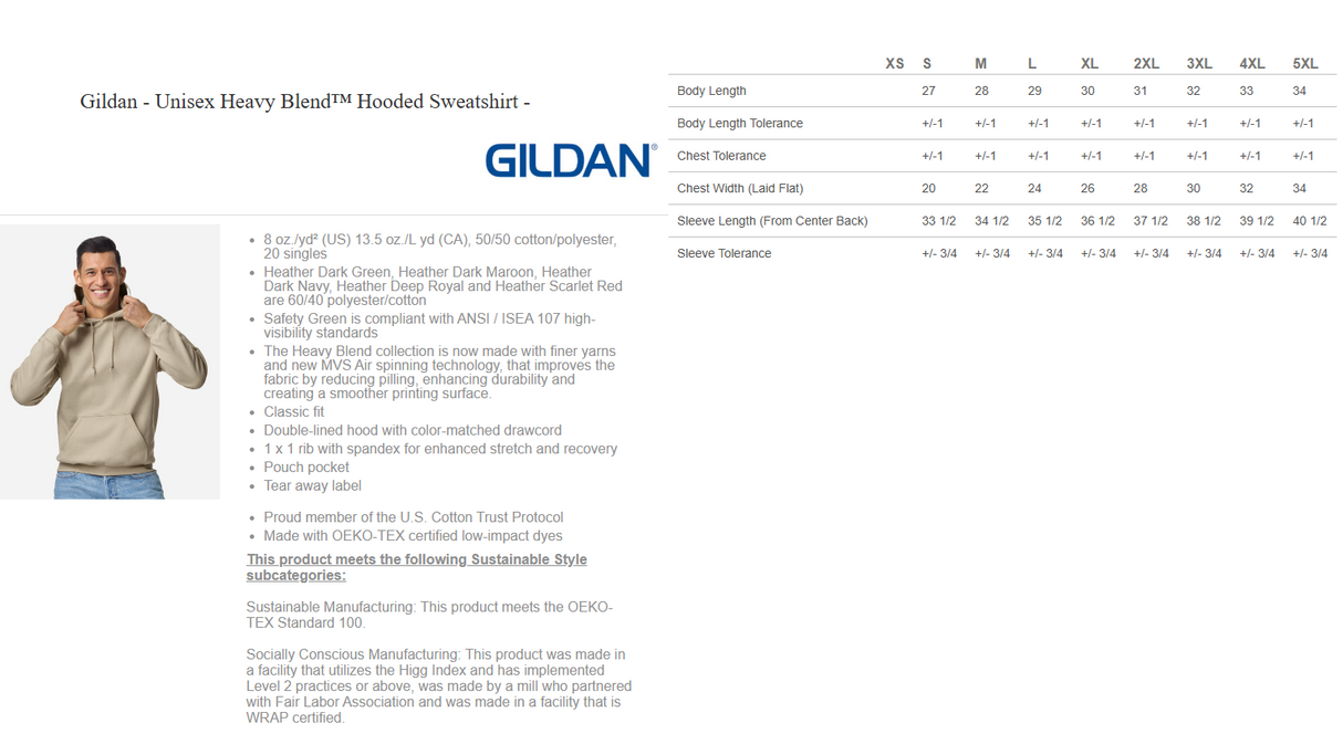 Brampton Blitz-  Heavy Blend™ Hooded Sweatshirt