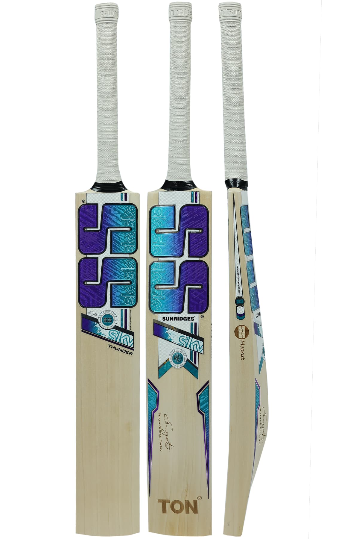 SS Sky Thunder English Willow Cricket Bat SH