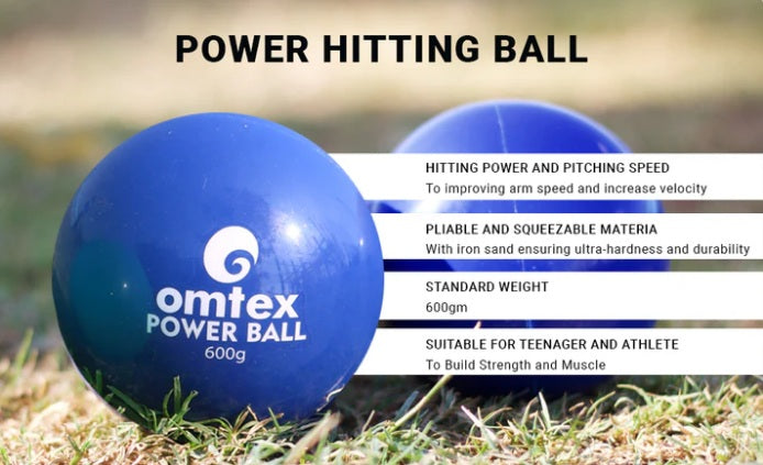 Omtex Power hitting Weighted Balls