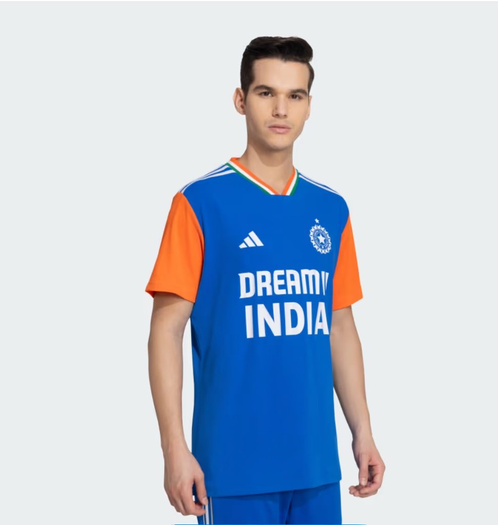 FW24 INDIA CRICKET T20 INTERNATIONAL FAN JERSEY
