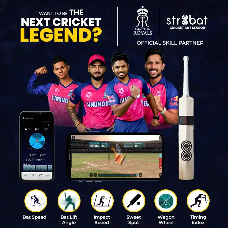 str8bat Cricket Bat Sensor
