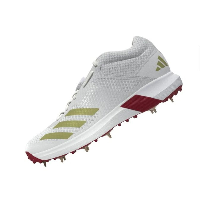 Adidas Vector Mid Gold Metallic SS25 Cricket Shoes