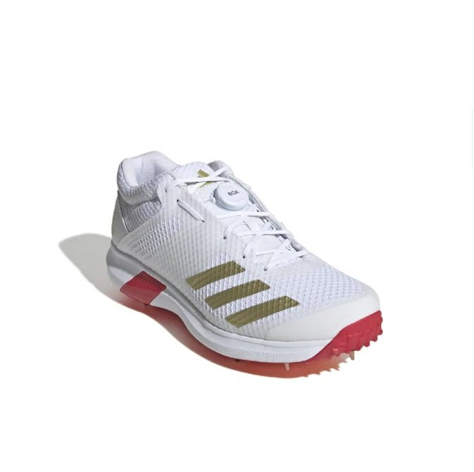 Adidas Vector Mid Gold Metallic SS25 Cricket Shoes
