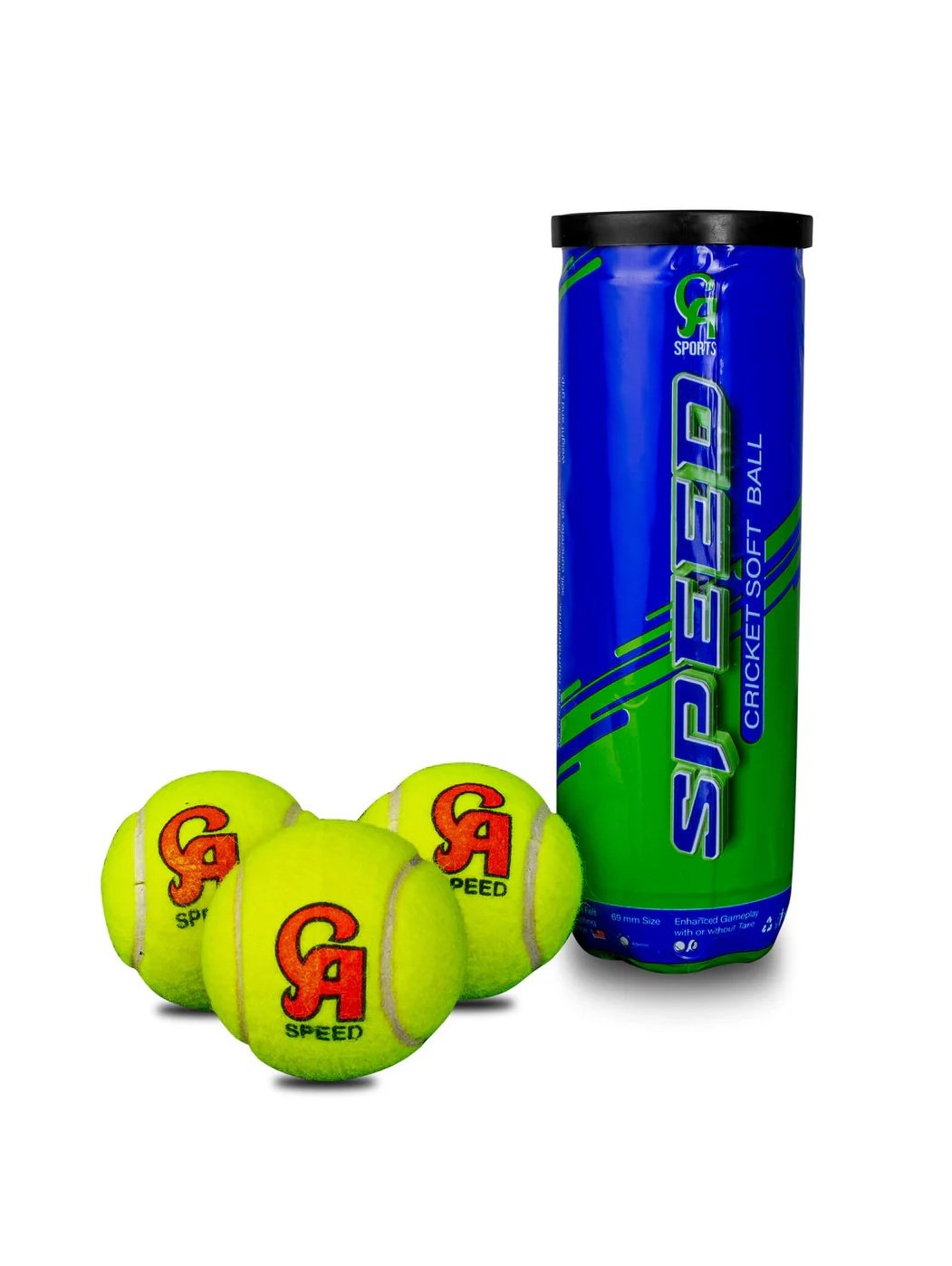 BALLE DE TENNIS CA SPEED CRICKET (Pack de 3 balles)