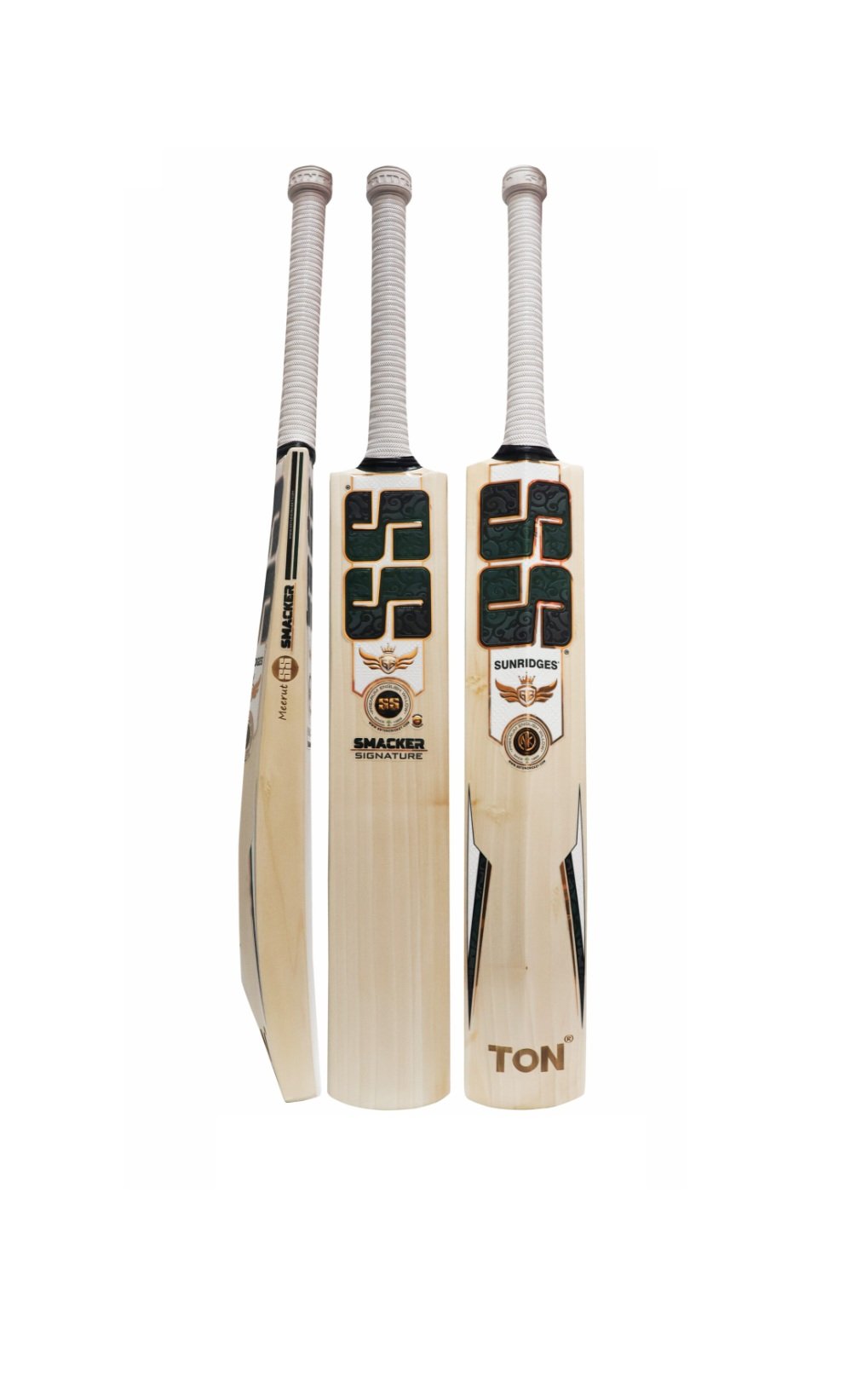 Batte de cricket SS GG Smacker Signature en saule anglais – SH