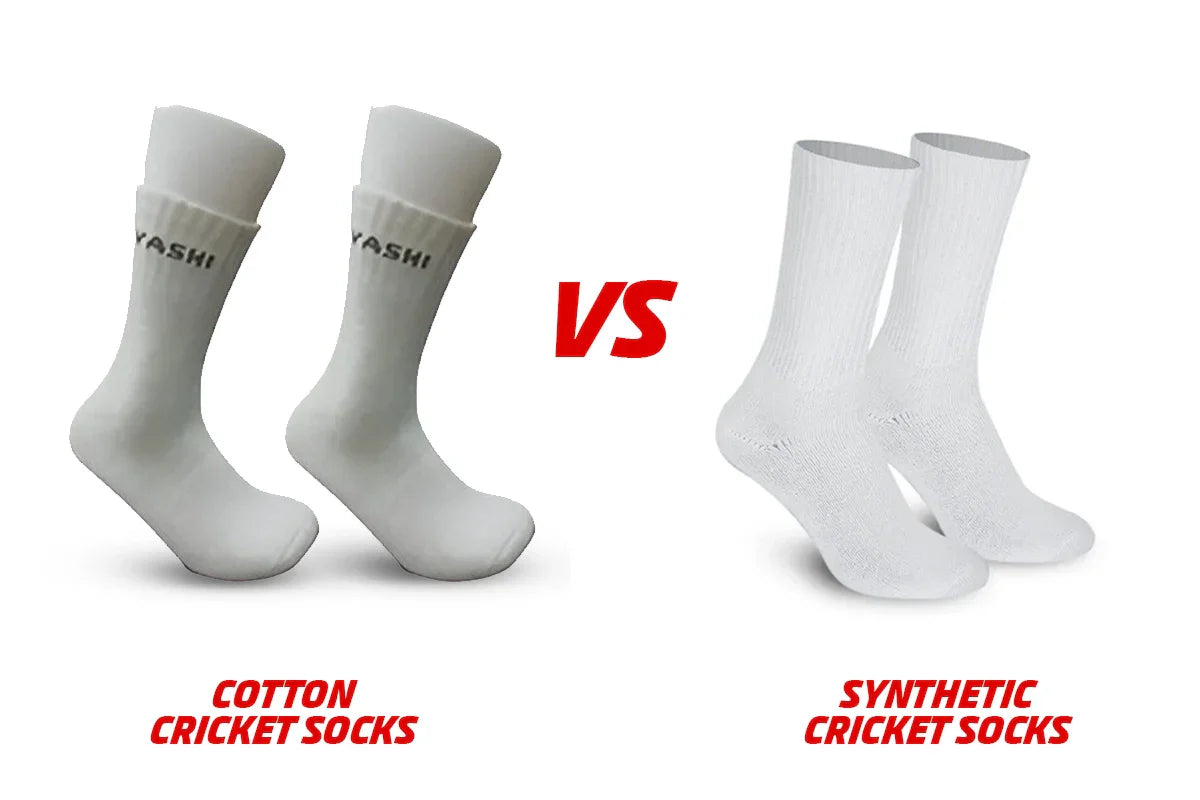 Cotton vs Synthetic Cricket Socks