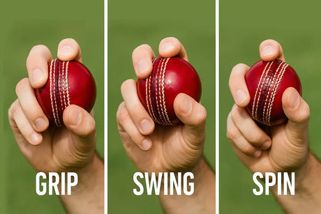 Cricket ball for perfect grip, swing, and spin