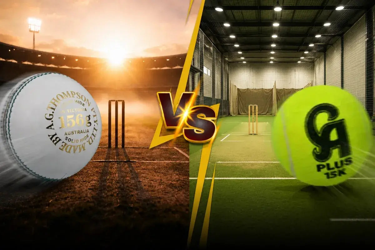 Leather vs Tennis Cricket Balls