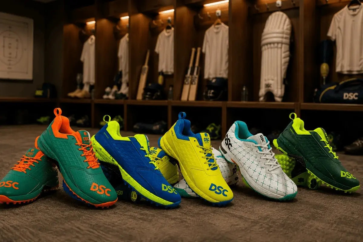Rubber Sole Cricket Shoes for Beginners and Club Players