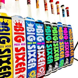 Big Sixer Tape ball Bat - Coconut Wood