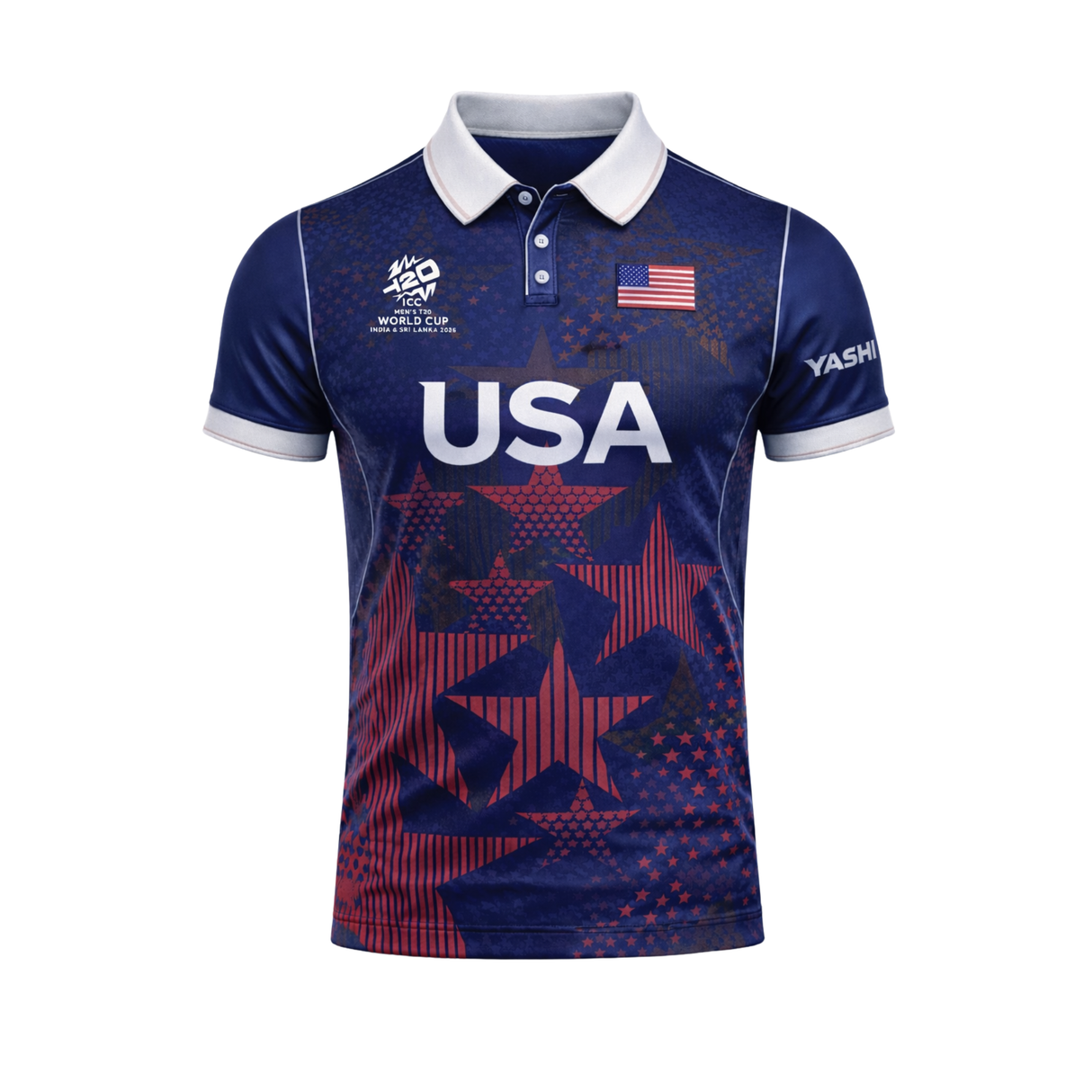 Team USA T20 World Cup  Offcial Jersey- Short Sleeves