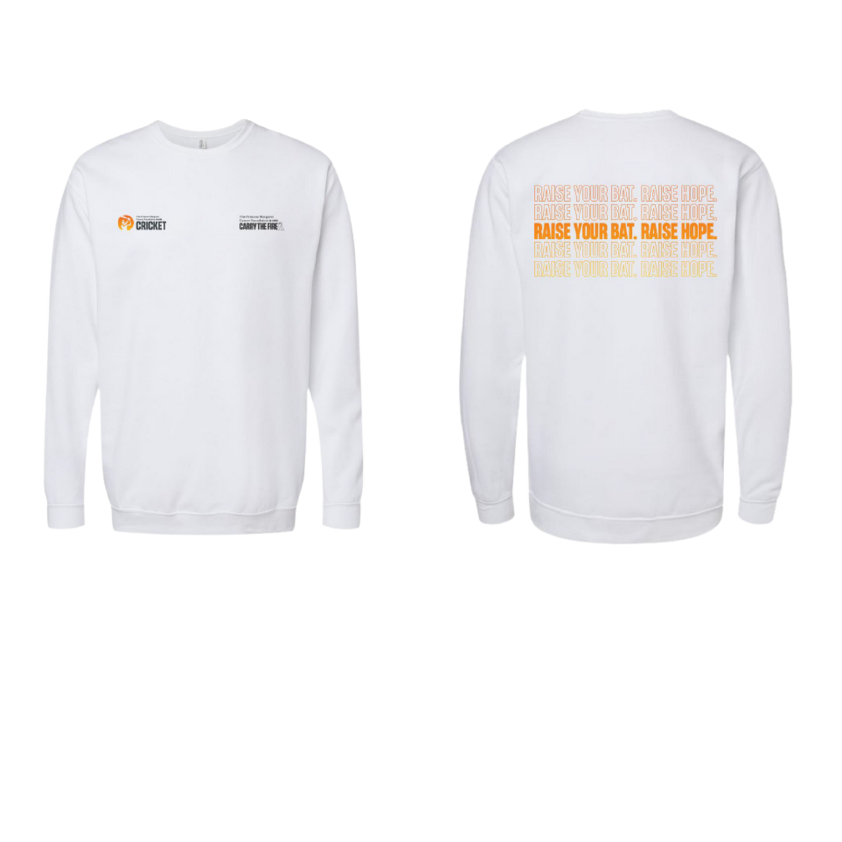 C2CC White SWEATSHIRT