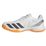 Howzat Rubber Sole Spikeless Cricket Shoe White