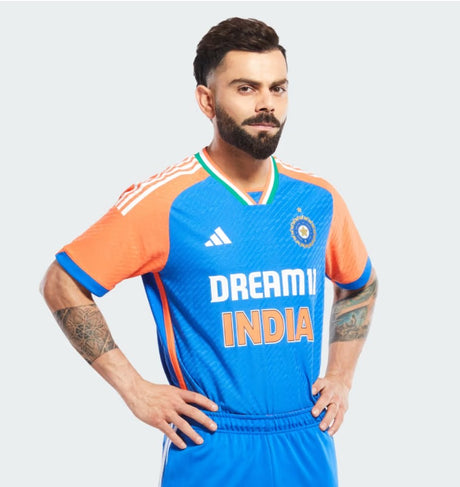 FW24 INDIA CRICKET T20 INTERNATIONAL JERSEY