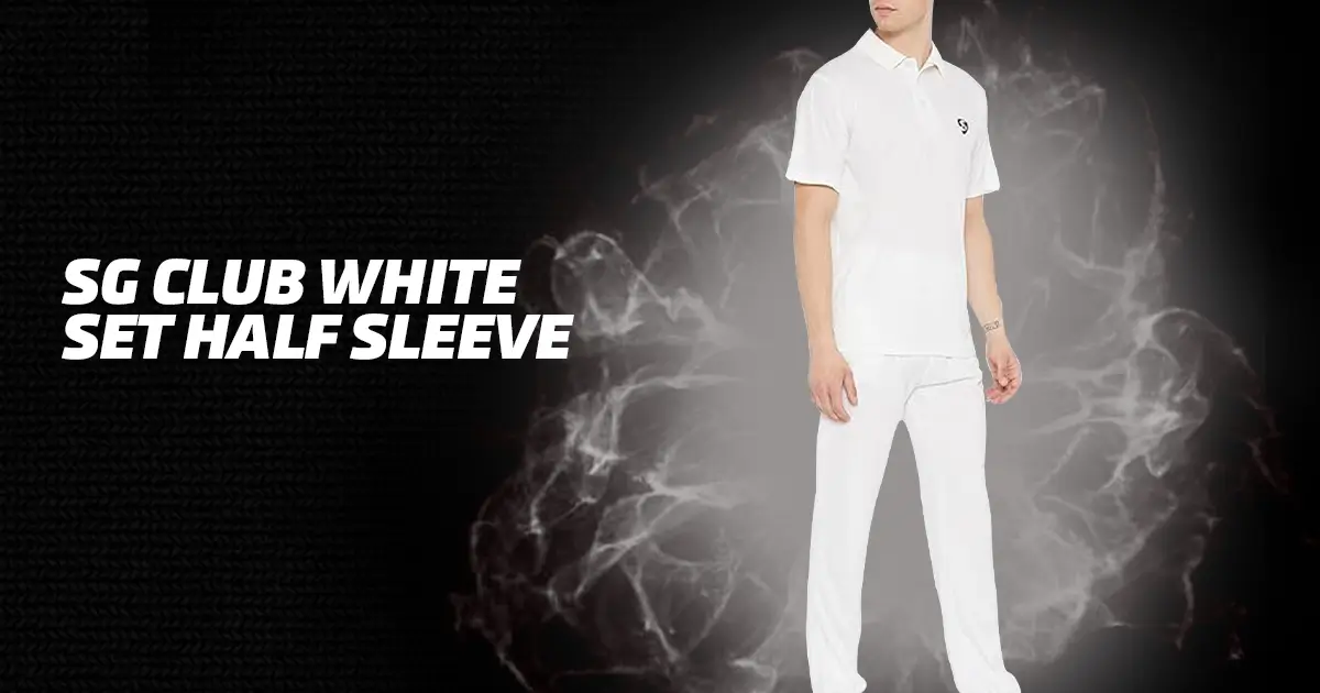 SG Club White Set Half Sleeve